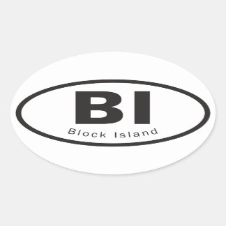 Autocollant Block Island
