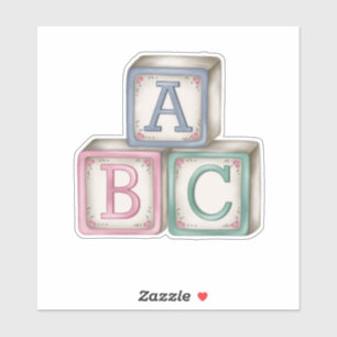 Autocollant Blocs Bébé