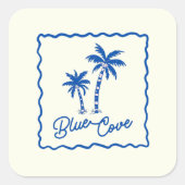 Autocollant Blue Cove (Devant)