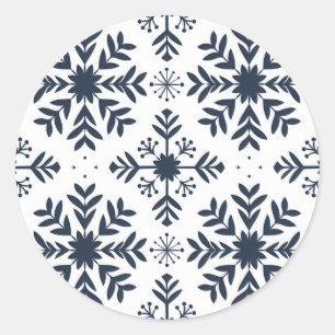 Autocollant Blue Snowflake