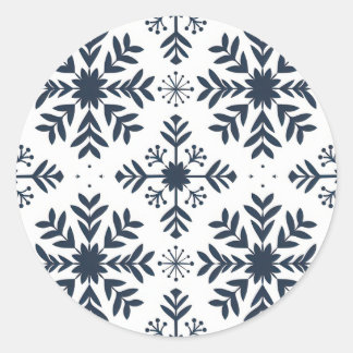 Autocollant Blue Snowflake