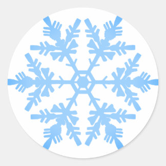 Autocollant Blue Snowflake
