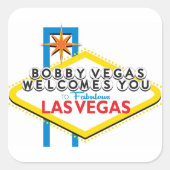 autocollant Bobby Vegas (Devant)