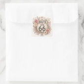 Autocollant Boho Shabby Chic Mother Road (Sac)