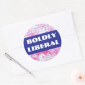 autocollant BOLDLY LIBERAL (Enveloppe)