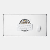 Autocollant Bombe Dessin Animé Chat POD Vector Art (Clavier et souris)