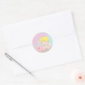 autocollant bonjour ami (Enveloppe)