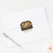 Autocollant Bonne Année (Enveloppe)