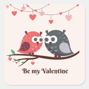 Autocollant Bonne Saint-Valentin