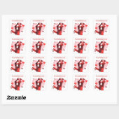 Autocollant Bonne Saint-Valentin (Feuille)