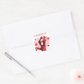 Autocollant Bonne Saint-Valentin (Enveloppe)