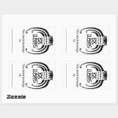 Autocollant Bookplate (Feuille)