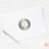Autocollant botanique doré enchantant (Enveloppe)
