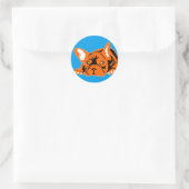 Autocollant Bouledogue français intérieur (Sac)