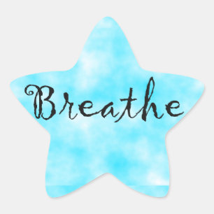 Autocollant Breathe-star