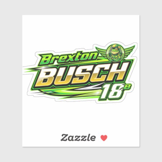 Autocollant Brexton Busch Tee (Feuille)