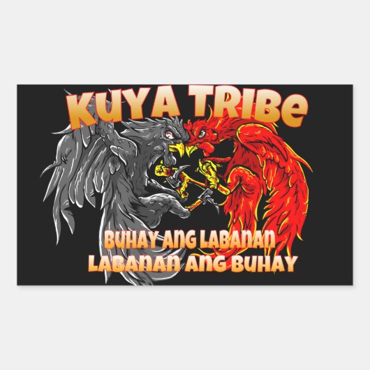 Autocollant brillant Kuya Tribe (Devant)