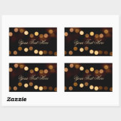 Autocollant brillant noble personnalisable ! (Feuille)