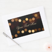 Autocollant brillant noble personnalisable ! (Enveloppe)