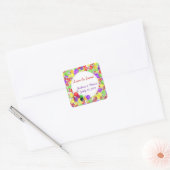Autocollant Buffet Bonbons Assortis (Enveloppe)