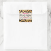 Autocollant buffet empreinte de léopard (Sac)