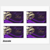 Autocollant Buffet Purple Masquerade Gold Candy (Feuille)