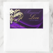 Autocollant Buffet Purple Masquerade Gold Candy (Sac)