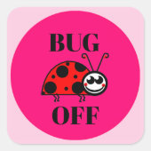 Autocollant Bug Off (Devant)