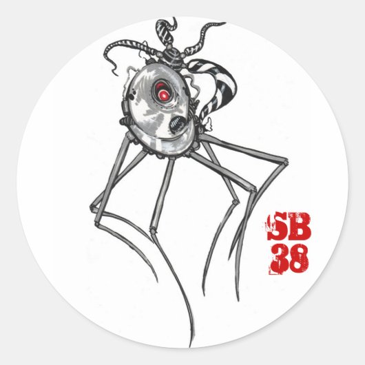 autocollant bugbot (Devant)