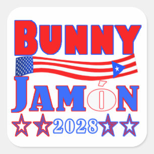 autocollant bunny jamon