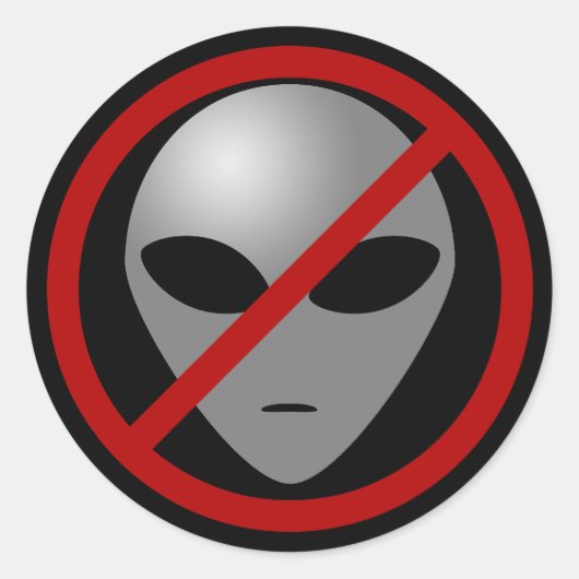 Autocollant Busters Alien (Devant)