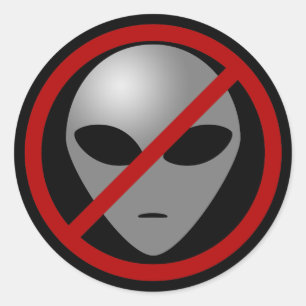 Autocollant Busters Alien