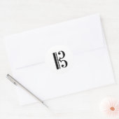 Autocollant C-Clef (Enveloppe)