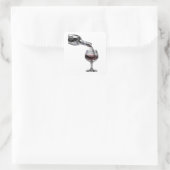 Autocollant Cadeau Argent Dynamique (Sac)