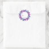 Autocollant cadeau de Noël pour Berry rose violet (Sac)