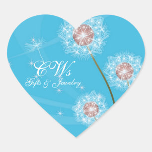 Autocollant cadeau et bijoux de CW