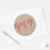 Autocollant cadeau Open Me (Enveloppe)