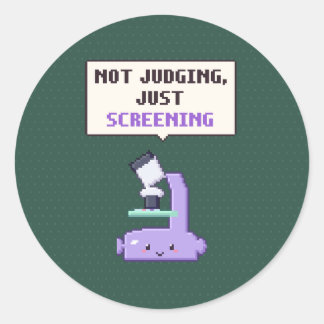 Autocollant cadeau pour cytotechnologue