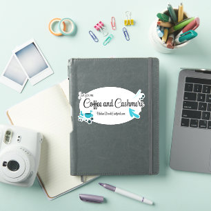 Autocollant Café et Cachemire