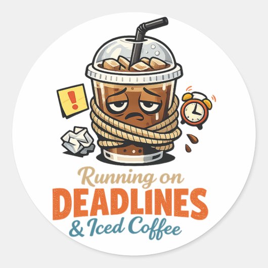 Autocollant Café Glacé et Dates Limites (Devant)