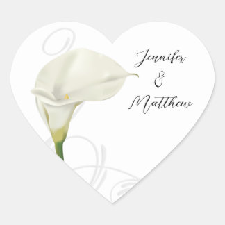 Autocollant Calla Lily