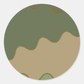 Autocollant Camo personnalisable (Devant)