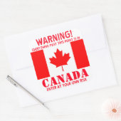 Autocollant Canada (Enveloppe)
