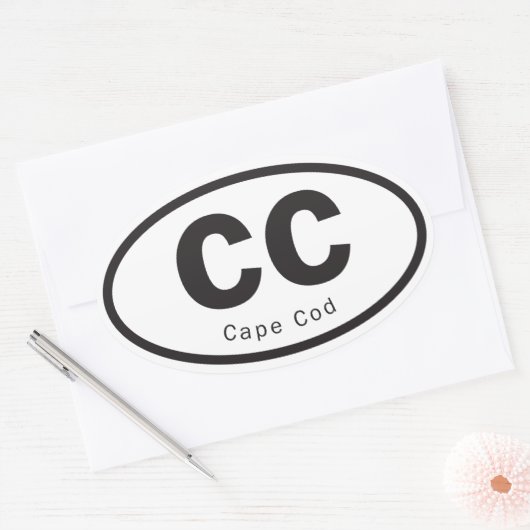 Autocollant Cape Cod (Enveloppe)