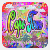 Autocollant Cape Town Vista Express (Devant)