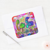 Autocollant Cape Town Vista Express (Enveloppe)