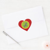 Autocollant cardiaque Capricorne (Enveloppe)