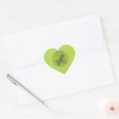 Autocollant cardiaque Capricorne (Enveloppe)