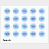Autocollant Carly Rainbow (Feuille)