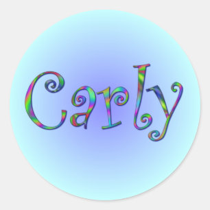 Autocollant Carly Rainbow